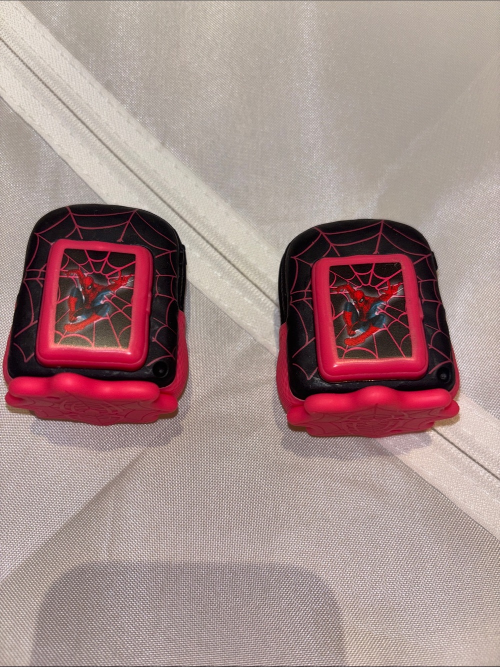 Two McDonald Spider-Man backpack toys!